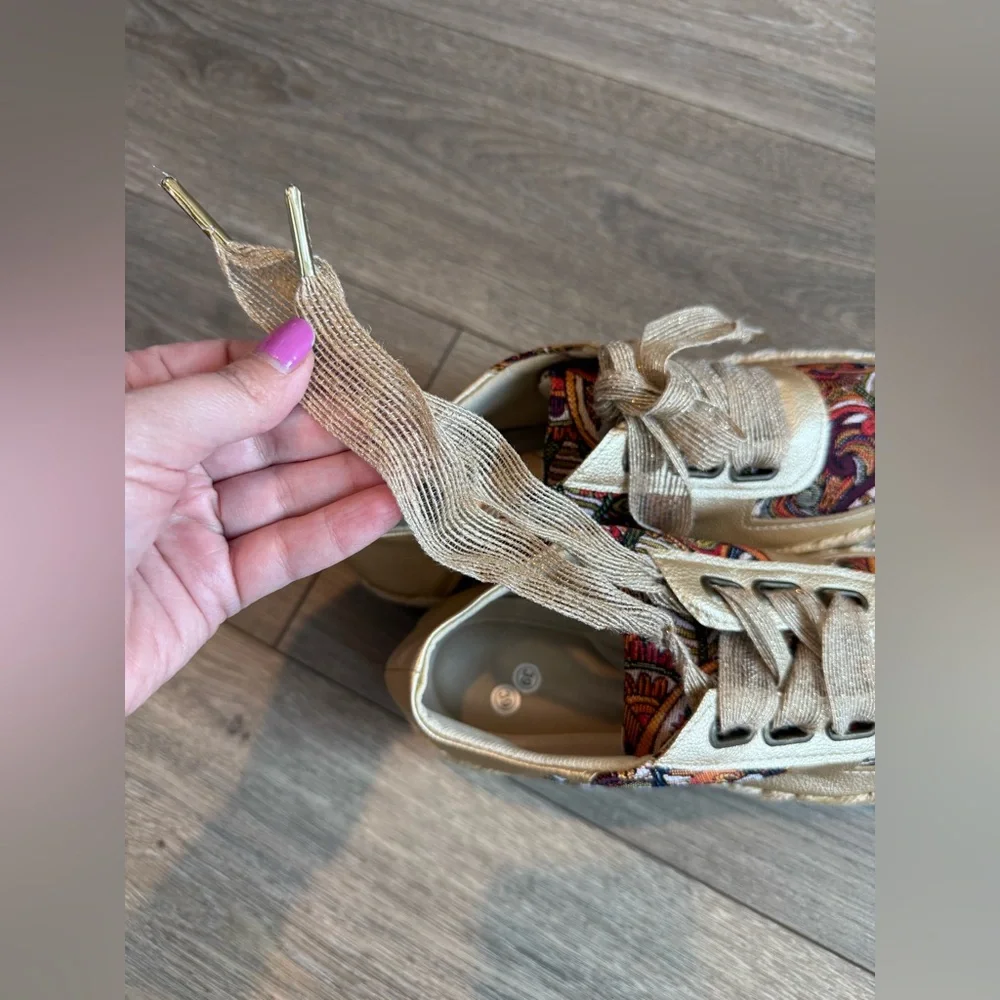 Jute Grass Platform Casual Sneakers